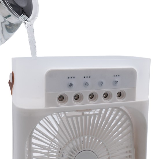 07.01.00-0007-WHT Ανεμιστήρας Υδρονέφωσης 10W Διαμέτρου 15.5cm