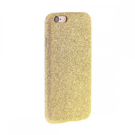  OEM Θήκη Σιλικόνης με Glitter για iPhone 7/8 / SE 2020 Χρυσό