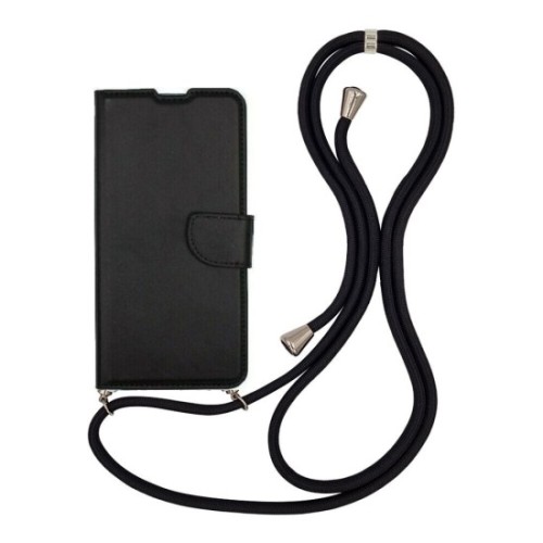 Book Δερματίνης με Λουράκι Μαύρο (TCL 50 NEXTPAPER 5G) Book Δερματίνης με Λουράκι Μαύρο (TCL 50 NEXTPAPER 5G)