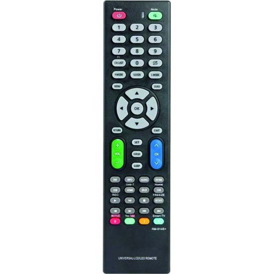 ΤΗΛΕΧΕΙΡΙΣΤΗΡΙΟ UNIVERSAL ΓΙΑ ΤΗΛΕΟΡΑΣΗ LED LCD RM-014S+