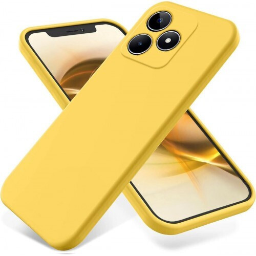 Back Cover Σιλικόνης Κίτρινο (Realme NOTE 60) Back Cover Σιλικόνης Κίτρινο (Realme NOTE 60)