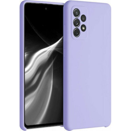 Silicone Back Cover Σιλικόνης Μωβ (Samsung Galaxy A72 5G)