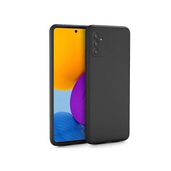 Back Cover Σιλικόνης Μαύρο (Galaxy M52)