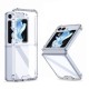 Back Cover για Samsung Galaxy Z Flip 5 Σιλικόνη Διάφανο