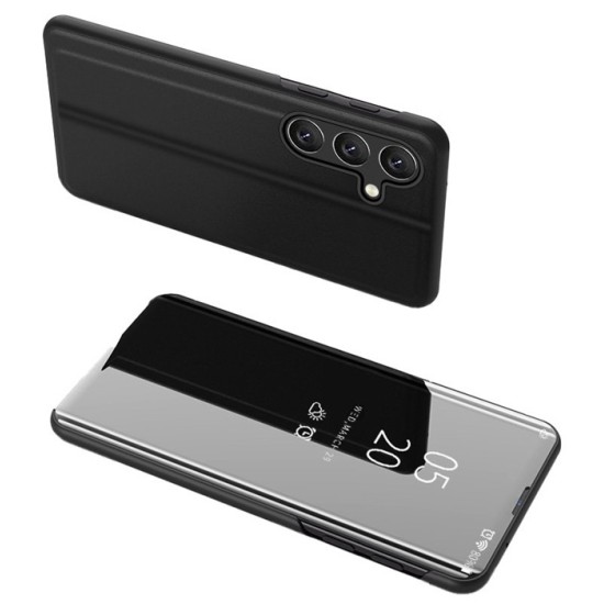 Θήκη Clear View Book για Samsung Galaxy A54 5G - Μαύρο