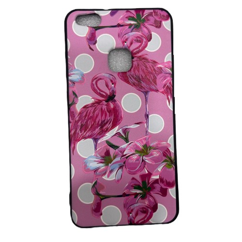Φλαμίνγκο Back Cover Σιλικόνης Ροζ (P10 Lite)