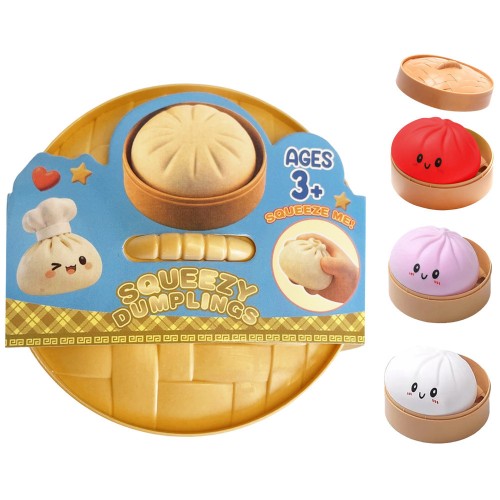 Rainbow Loom Mystery Bao Bun Dumplings Squishy Πολύχρωμο (Διάφορα Σχέδια) 1τμχ Rainbow Loom Mystery Bao Bun Dumplings Squishy Πολύχρωμο (Διάφορα Σχέδια) 1τμχ