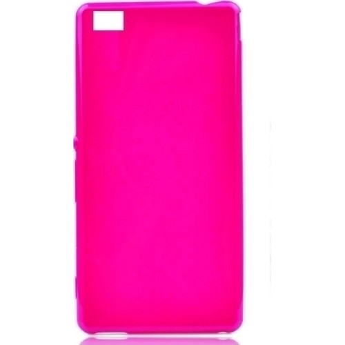 OEM Silicone Jelly Bright 0,3mm Pink (Huawei Ascend P8 Lite)