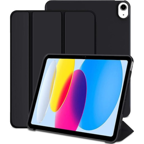 Ultra Slim Case for Apple iPad (A16) 11-inch (2025) / 10.9-inch (2022), TPU Silicone, Smart Cover – Black Ultra Slim Case for Apple iPad (A16) 11-inch (2025) / 10.9-inch (2022), TPU Silicone, Smart Cover – Black