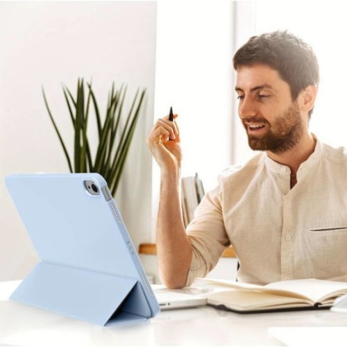 Flip Cover Δερμάτινη Γαλάζια (Lenovo Idea Tab Plus 12.1)