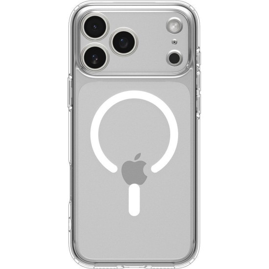 Spigen Ultra Hybrid Mag Back Cover Πλαστικό 2mm Clear White (iPhone 17 Pro)