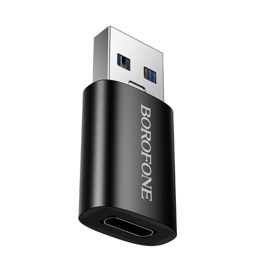 Borofone Μετατροπέας USB-C / Lightning male σε USB-C / Lightning male 1τμχ