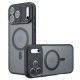 Θήκη iPhone 18 Pro Max Matte Magnetic Series συμβατό με MagSafe φορτιστή, Πλάτη αντικραδασμική από Premium TPU μαύρο + ΔΩΡΟ ΤΖΑΜΑΚΙ ΚΑΜΕΡΑΣ
