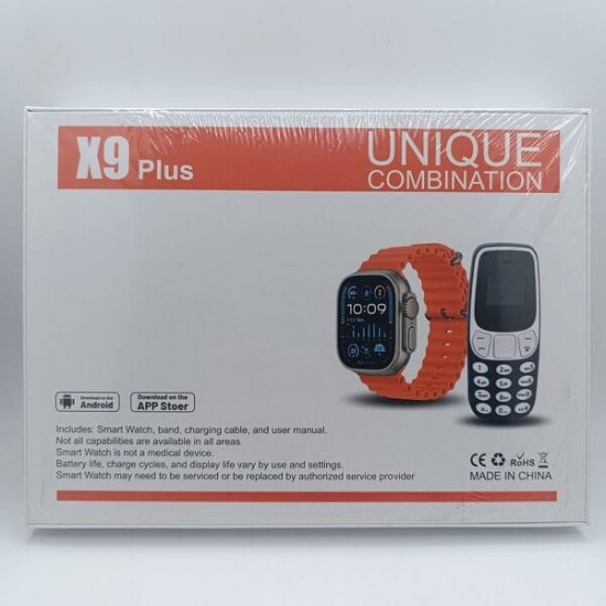 X9 Plus Smartwatch Set – Unique Combination