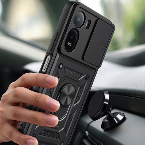 Back Cover Σιλικόνης / Πλαστικό Μαύρο (Xiaomi Redmi A7 Pro 4g)