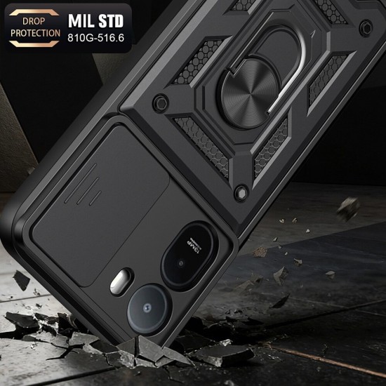 Back Cover Σιλικόνης / Πλαστικό Μαύρο (Xiaomi Redmi A7 Pro 4g)