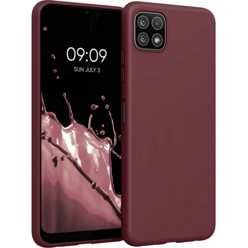 Oem Θήκη Σιλικόνης Soft Touch 2mm για Samsung Galaxy A22 5G - Μπορντό Oem Θήκη Σιλικόνης Soft Touch 2mm για Samsung Galaxy A22 5G - Μπορντό