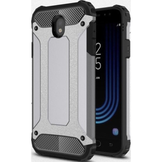 OEM Tough Armor Back Cover Silver (Galaxy J7 2017)
