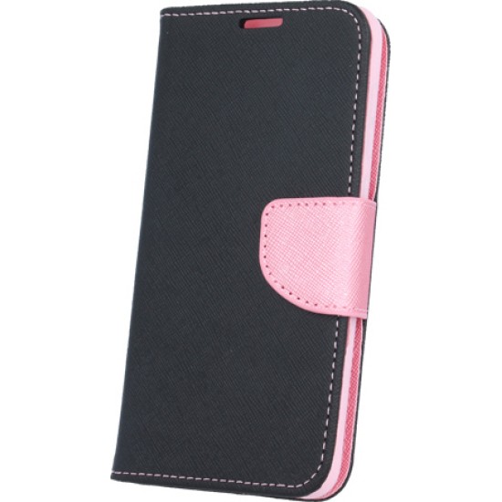 OEM Fancy Diary Black / Pink (Huawei P8 Lite)