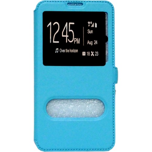 OEM Book Double Window Light Blue (Huawei P10)