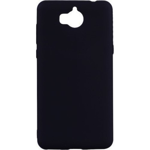OEM Back Cover Σιλικόνης Μαύρο (Huawei Y6 2017)