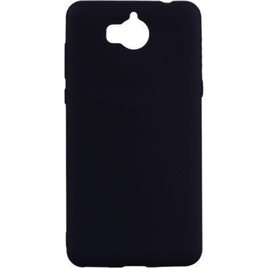 OEM Back Cover Σιλικόνης Μαύρο (Huawei Y6 2017) OEM Back Cover Σιλικόνης Μαύρο (Huawei Y6 2017)