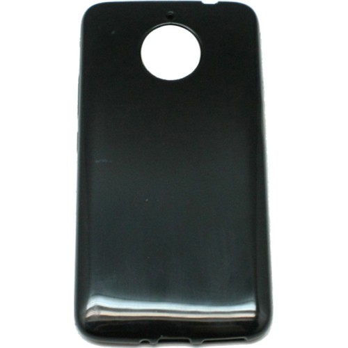 OEM Back Cover Σιλικόνης Μαύρο (Moto C)