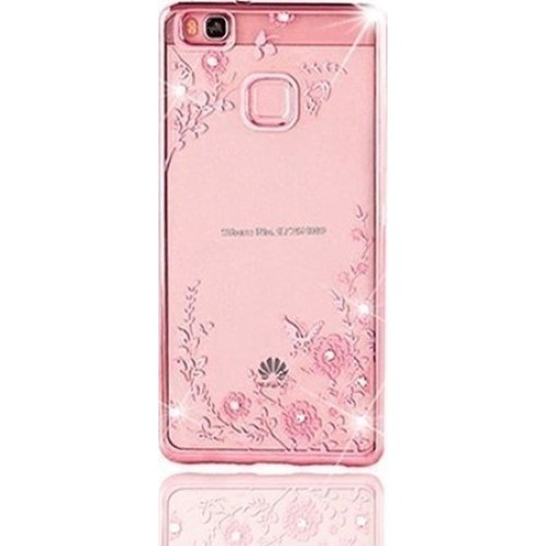 OEM Diamond Garden Back Cover Σιλικόνης Ροζ (Huawei P9 Lite) OEM Diamond Garden Back Cover Σιλικόνης Ροζ (Huawei P9 Lite)