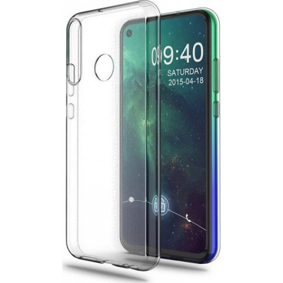 Back Cover Σιλικόνης Διάφανο (Huawei P40 Lite E)