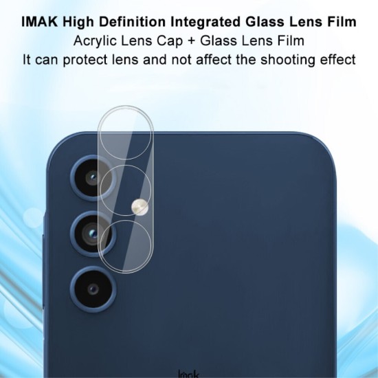 Τζαμάκι Κάμερας Για Samsung Galaxy A15 4g / A15 5g Ενσωματωμένη Μεμβράνη Με Φακό Πίσω Κάμερας