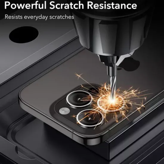 Προστασία Κάμερας Tempered Glass Ασημί για το iPhone 17 Pro / 17 Pro Max