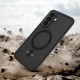Tech-Protect MagSafe Back Cover Σιλικόνης Μαύρο Πλαστικό Samsung A57+Δωρο Glass