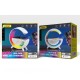 Andowl Q-CD110 Φωτιστικό LED RGB με Ασύρματη Βάση Φόρτισης, Ηχείο Bluetooth, FM Λευκό