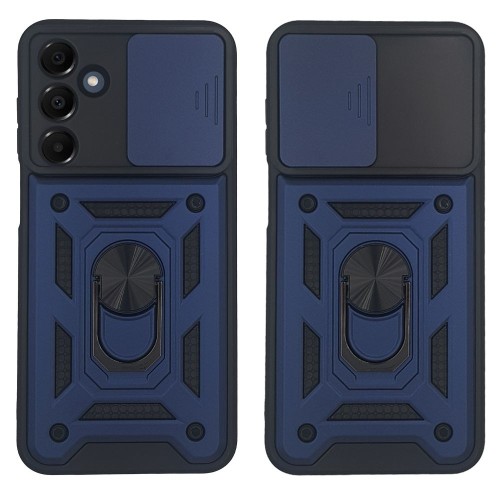Hybrid Shockproof Ring Back Cover Συνθετική Ανθεκτική Μπλε (Galaxy A17) Hybrid Shockproof Ring Back Cover Συνθετική Ανθεκτική Μπλε (Galaxy A17)