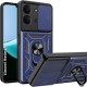 Hybrid Shockproof Ring Back Cover Συνθετική Ανθεκτική Μπλε (Redmi 15C)