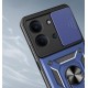 Hybrid Shockproof Ring Back Cover Συνθετική Ανθεκτική Μπλε (Redmi 15C)