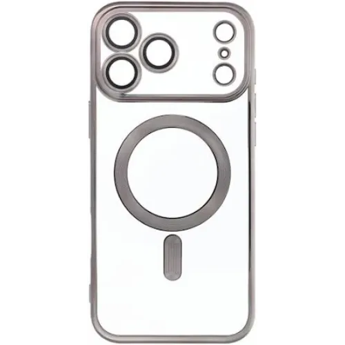 Θήκη iPhone 17 Pro Max Matte Magnetic Series συμβατό με MagSafe φορτιστή, Πλάτη αντικραδασμική από Premium TPU Γκρι+ ΔΩΡΟ ΤΖΑΜΑΚΙ ΚΑΜΕΡΑΣ Θήκη iPhone 17 Pro Max Matte Magnetic Series συμβατό με MagSafe φορτιστή, Πλάτη αντικραδασμική από Premium TPU Γκρι+ ΔΩΡΟ ΤΖΑΜΑΚΙ ΚΑΜΕΡΑΣ