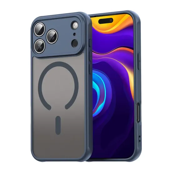 ΘΗΚΗ IPHONE 17 PRO MATTE MAGNETIC SERIES ΣΥΜΒΑΤΟ ΜΕ MAGSAFE ΦΟΡΤΙΣΤΗ, ΠΛΑΤΗ ΑΝΤΙΚΡΑΔΑΣΜΙΚΗ ΑΠΟ PREMIUM TPU ΜΠΛΕ + ΔΩΡΟ ΤΖΑΜΑΚΙ ΚΑΜΕΡΑΣ ΘΗΚΗ IPHONE 17 PRO MATTE MAGNETIC SERIES ΣΥΜΒΑΤΟ ΜΕ MAGSAFE ΦΟΡΤΙΣΤΗ, ΠΛΑΤΗ ΑΝΤΙΚΡΑΔΑΣΜΙΚΗ ΑΠΟ PREMIUM TPU ΜΠΛΕ + ΔΩΡΟ ΤΖΑΜΑΚΙ ΚΑΜΕΡΑΣ