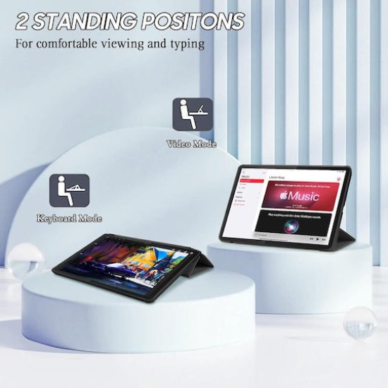  Tri-Fold Smartcase Flip Cover Μαύρο (Redmi Pad 2)