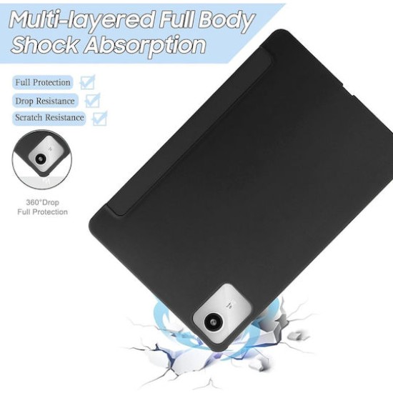  Tri-Fold Smartcase Flip Cover Μαύρο (Redmi Pad 2)