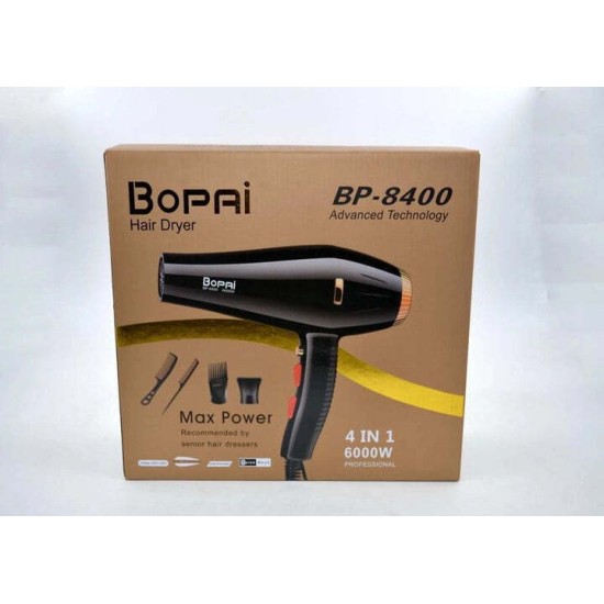 Πιστολάκι Μαλλιών 6000W BP-8400
