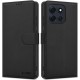  Book Δερματίνης Μαύρο (Motorola Moto G86)