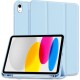 Tech-Protect SC PEN Ipad A16 11-inch 2025/ 10.9-inch 2022 Silicon Tpu Smart Cover – Ice Blue