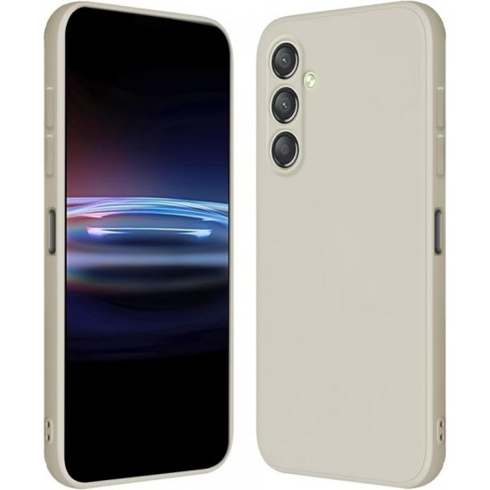 OEM Θήκη Σιλικόνης Soft Touch 2mm Back Cover Για Samsung Galaxy A17 - Μπεζ
