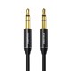 Remax Καλώδιο 3.5mm male - 3.5mm male Μαύρο 2m (RM-L200) Remax Καλώδιο 3.5mm male - 3.5mm male Μαύρο 2m (RM-L200)