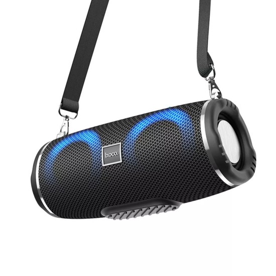 Hoco HC12 Ηχείο Bluetooth 10W με Ραδιόφωνο και Διάρκεια Μπαταρίας έως 2 ώρες Μαύρο