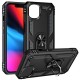 iPhone 15 Pro Max Hybrid Shockproof Armor Case Rotating Ring Car Mount Holder Black (oem)