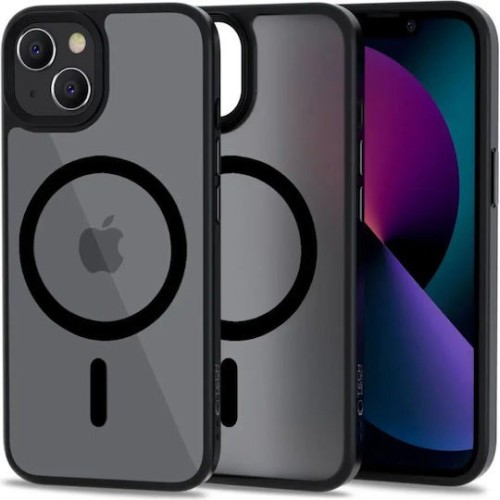 Tech-Protect Magmat MagSafe Back Cover Πλαστικό / Σιλικόνης 2mm Matte Black (iPhone 13)