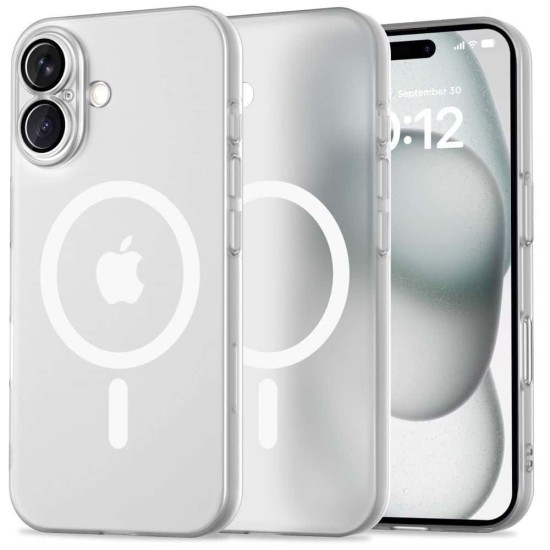 Magnetic Back Cover Σιλικόνης / Πλαστικό Διάφανο (iPhone 17)