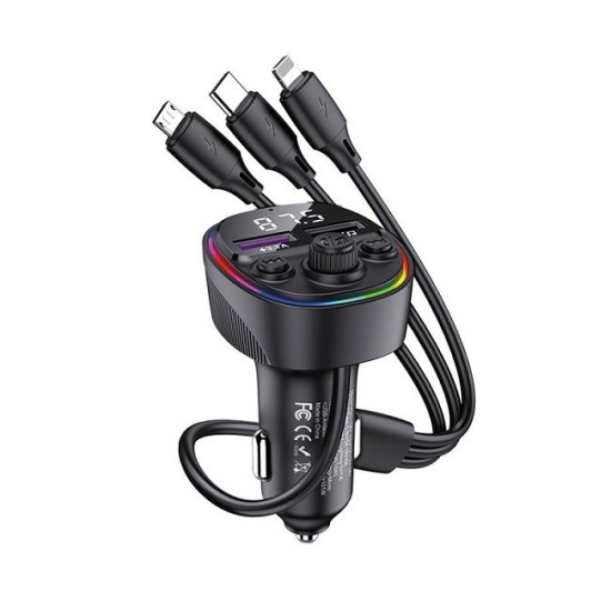 Kakusiga FM Transmitter Αυτοκινήτου με Bluetooth / USB /100W